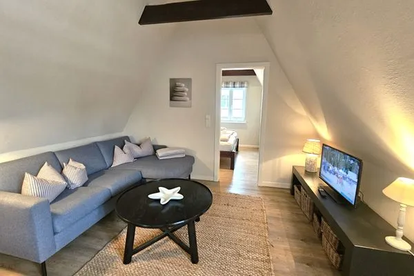 Wohnzimmer  Eltimjo 1 - Ferienwohnung für 2 Personen