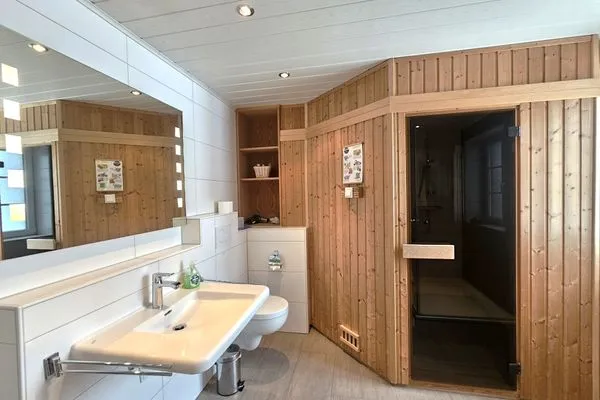 Badezimmer  Eltimjo 2 - Hausteil für 6 Personen