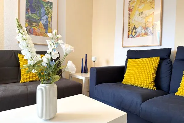 Poseidon FeWo 28 Duhnen - Wohnzimmer