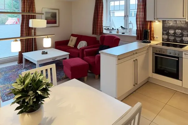 Küche / Küchenzeile Strand Residenz Ferienwohnung "Strandruh"