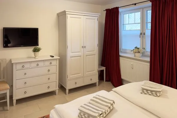 Schlafzimmer Strand Residenz Ferienwohnung "Strandruh"