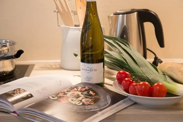 Küche / Küchenzeile Strand Residenz Ferienwohnung "Strandruh"