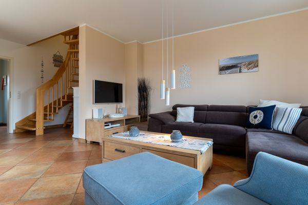  Haus Strandkoje Ording - Wohnzimmer