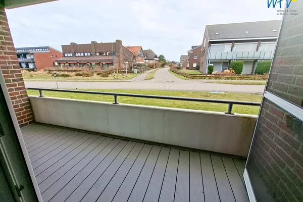 Balkon Haus Fritz-Reuter-Straße 5 Ferienwohnung Herbst