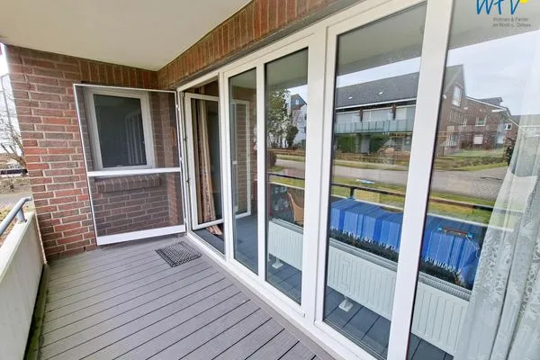 Balkon Haus Fritz-Reuter-Straße 5 Ferienwohnung Herbst