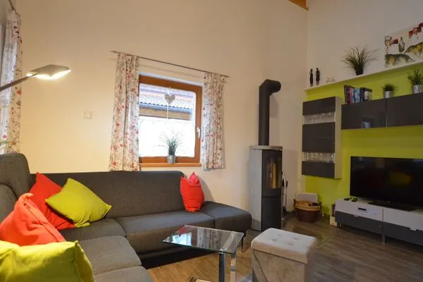 Wohnzimmer  Onkel Leo - Feriendorf Via Claudia Haus 42