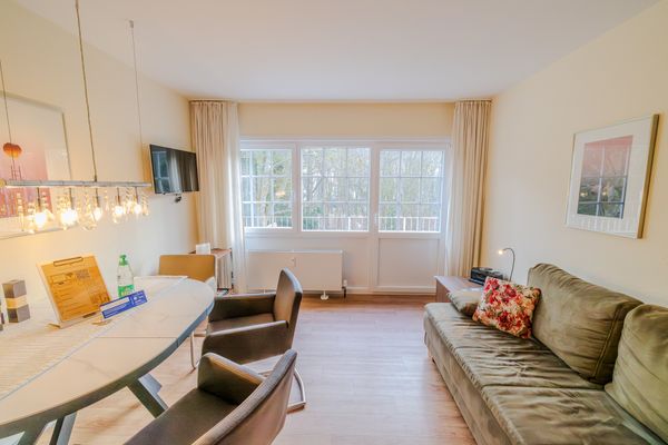 Haus Bielefeld Ferienwohnung 32 a Norderney - Wohnzimmer