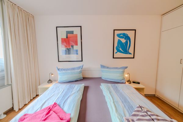  Haus Bielefeld Ferienwohnung 32 a Norderney - Schlafzimmer