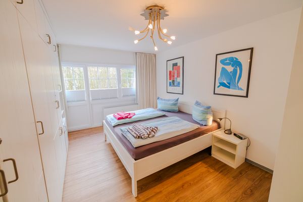  Haus Bielefeld Ferienwohnung 32 a Norderney - Schlafzimmer