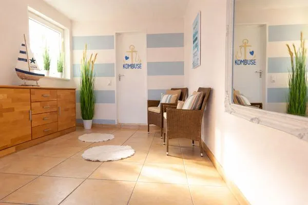 Fassade / Eingang  Haus Lüttje Hörn Apartment Meer