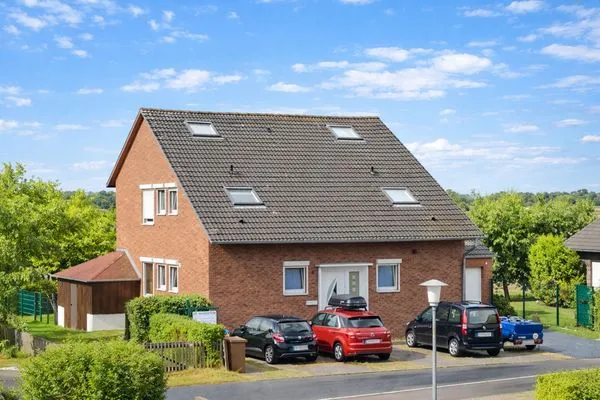 Hauptansicht  Haus Lüttje Hörn Apartment Meer