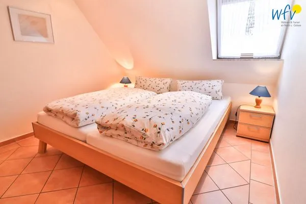 Schlafzimmer Haus am Meer Ferienwohnung Denise