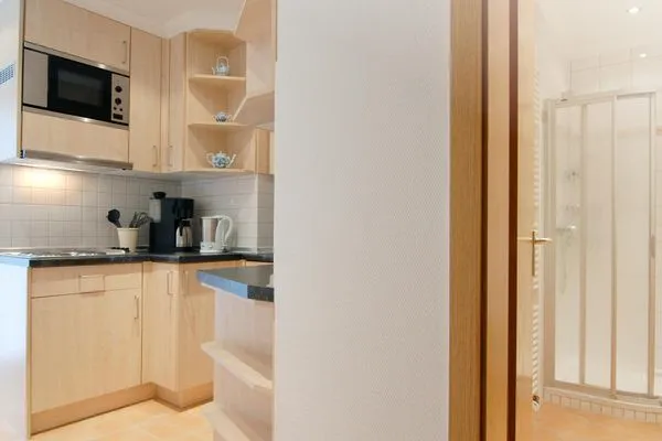 Küche / Küchenzeile Haus am Meer Ferienwohnung Therese