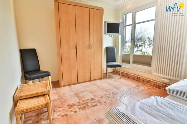 Schlafzimmer Haus am Meer Ferienwohnung Sascha