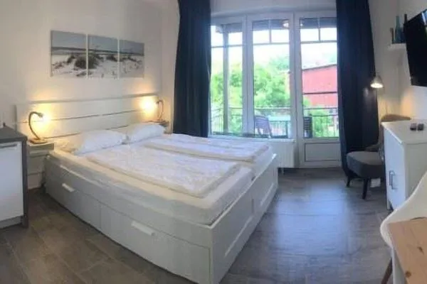 Wohnzimmer  Ferienwohnung Haffblick A8 am Salzhaff