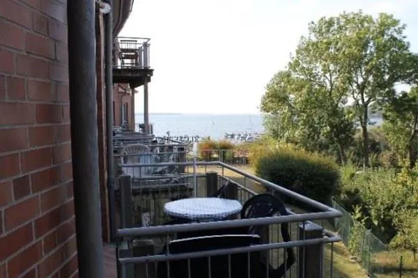 Balkon  Ferienwohnung Haffblick A8 am Salzhaff