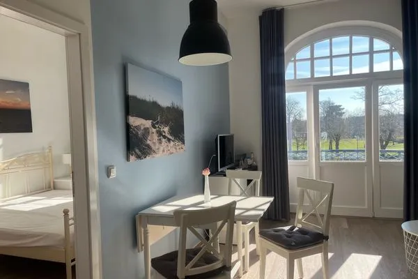 Wohnzimmer  Haus am Park Ferienwohnung 24