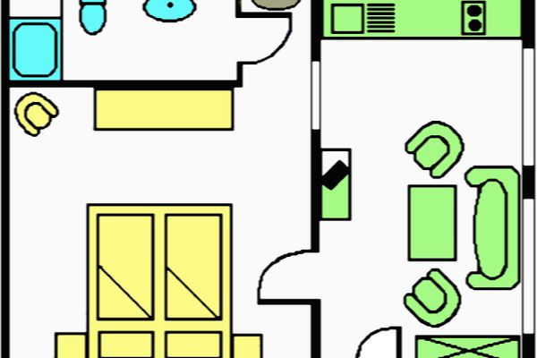  Fientjebloem Norderney - Grundriss