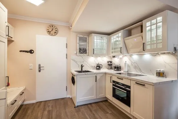 Küche / Küchenzeile  Ferienwohnung Valencia am Rosenhof