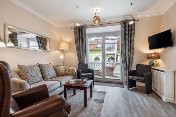 Wohnzimmer  Ferienwohnung Valencia am Rosenhof