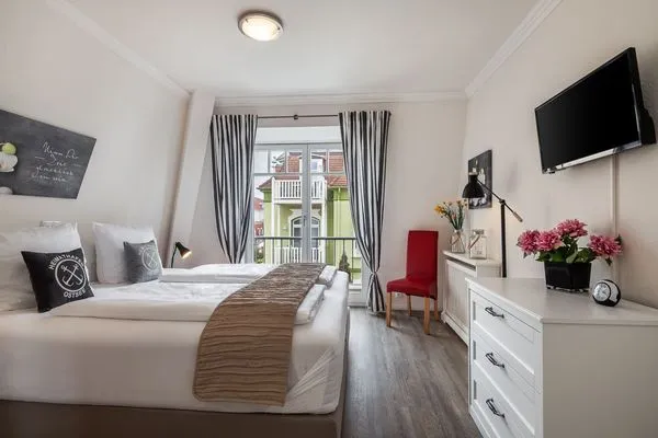 Schlafzimmer  Ferienwohnung Valencia am Rosenhof