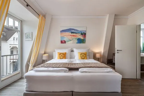 Schlafzimmer  Ferienwohnung Valencia am Rosenhof
