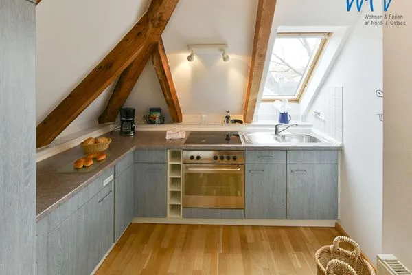 Küche / Küchenzeile Weisses Rössl Ferienwohnung Schwalbennest