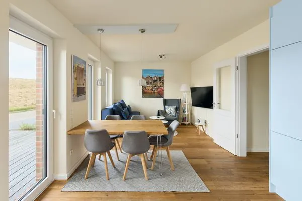 Wohnzimmer  Ferienwohnung Frees Mooi