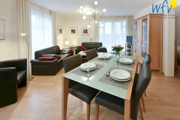 Wohnzimmer Residenz an der Prorer Wiek Ferienwohnung 5