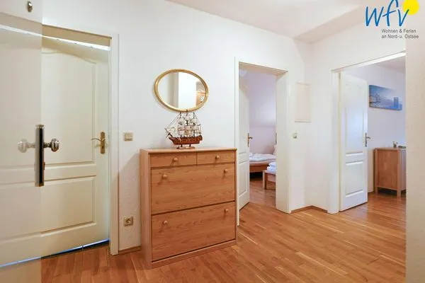 Flur Villa Malte Ferienwohnung Ostseetraum