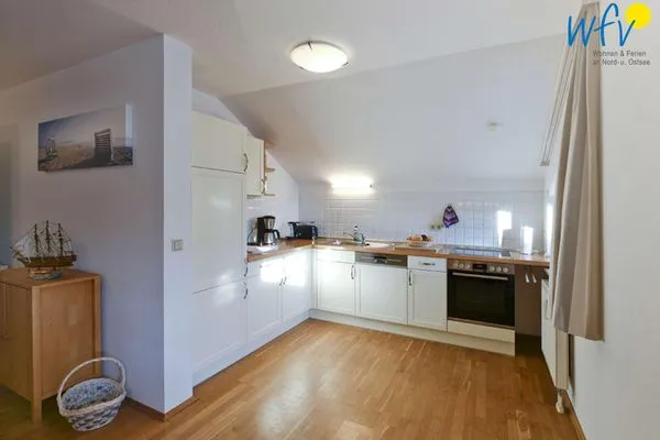 Küche / Küchenzeile Villa Malte Ferienwohnung Ostseetraum