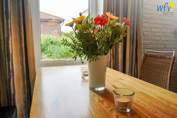 Essbereich Haus Dünenblick Ferienwohnung 1