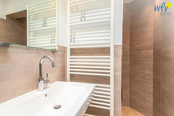 Badezimmer Haus Dünenblick Ferienwohnung 1