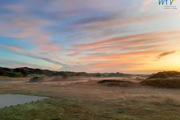 Landschaft Haus Dünenblick Ferienwohnung 1