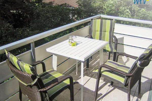 Balkon Uns Huus Ferienwohnung 8