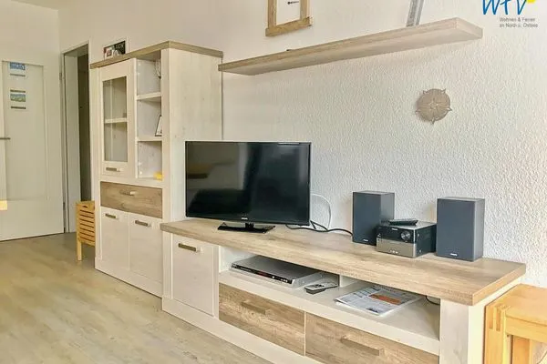 Wohnzimmer Uns Huus Ferienwohnung 8