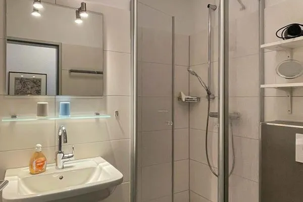 Badezimmer Uns Huus Ferienwohnung 8
