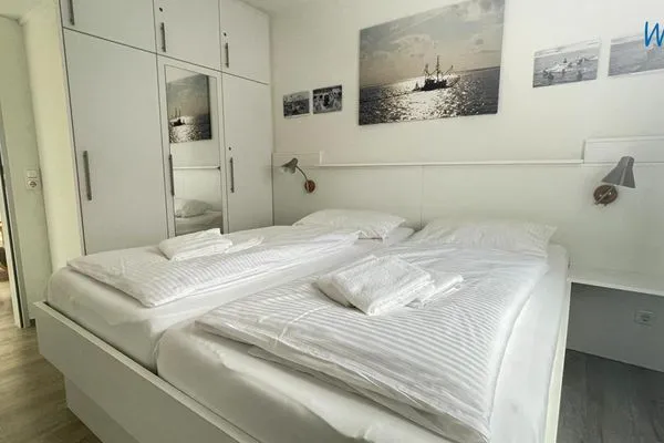 Schlafzimmer Uns Huus Ferienwohnung 8
