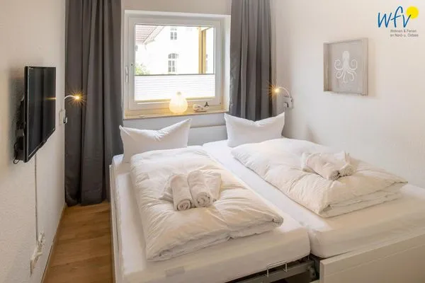 Schlafzimmer Haus Willrath-Dreesen-Straße 7 Ferienwohnung Wellenrauschen