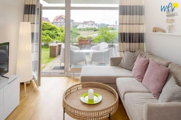 Wohnzimmer Haus Willrath-Dreesen-Straße 7 Ferienwohnung Wellenrauschen