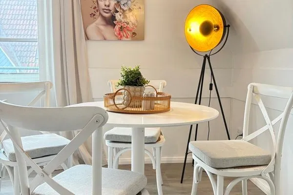 Wohnzimmer  Ferienwohnung Insel - Auszeit Pellworm