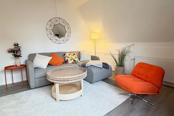 Wohnzimmer  Ferienwohnung Insel - Auszeit Pellworm