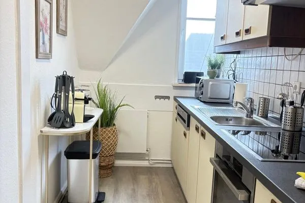 Küche / Küchenzeile  Ferienwohnung Insel - Auszeit Pellworm