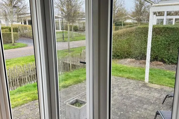  EuroParcs Schoneveld / Breskens Chalet Huis Joschi mit Zaun & Airco Haus Nr. G139