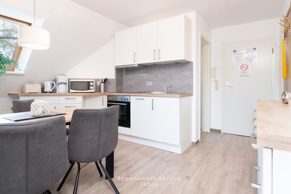  Kapitänshaus W13 D Laboe - Küche / Küchenzeile