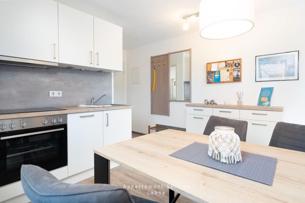  Kapitänshaus W13 D Laboe - Küche / Küchenzeile