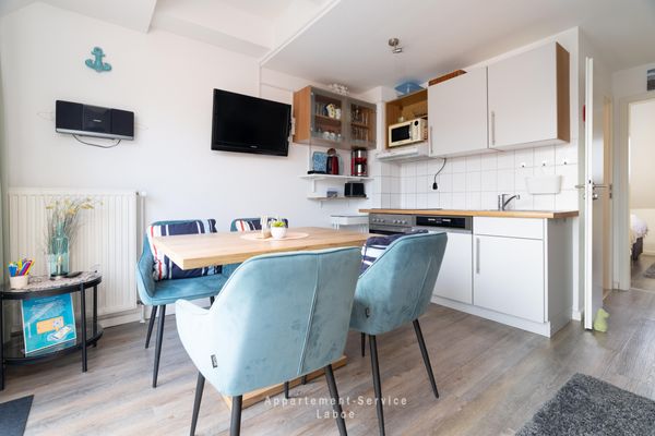  Kapitänshaus W16 E Laboe - Küche / Küchenzeile