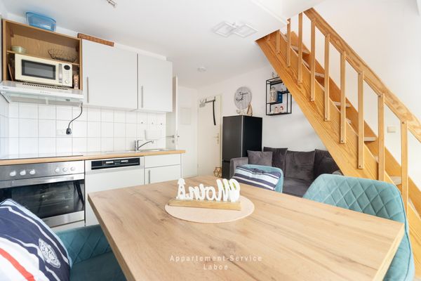  Kapitänshaus W16 E Laboe - Küche / Küchenzeile