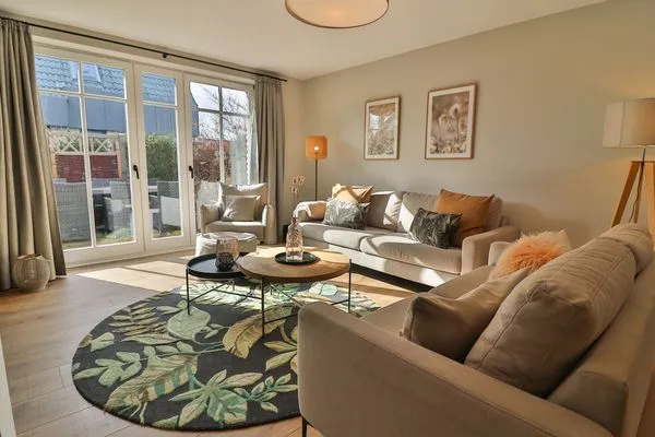 Wohnzimmer  Ferienhaus Seeschwalbe 12/2