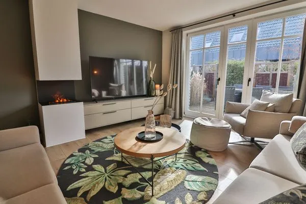 Wohnzimmer  Ferienhaus Seeschwalbe 12/2